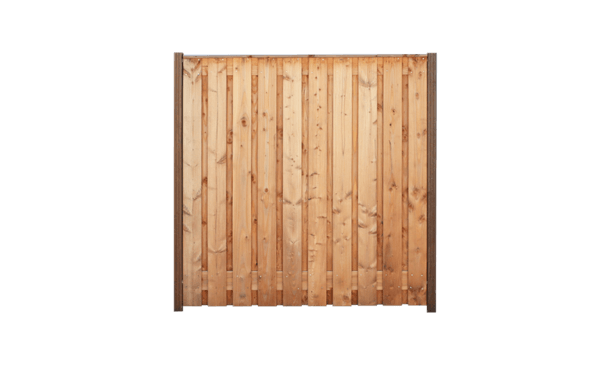 21-planks douglas schutting 180cm - hardhouten palen • Gras en Groen Schuttingen